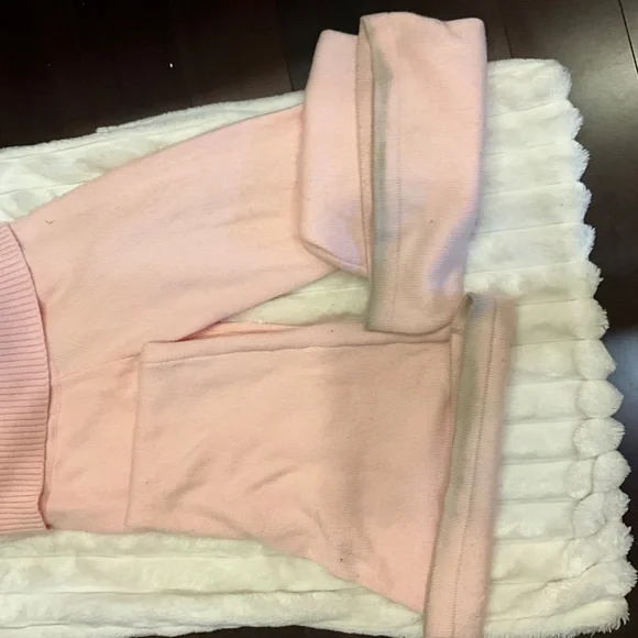 EDIKTED Pink Desiree flare bottom and zip up long sleeve - Picture 3 of 6